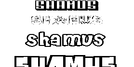 Coloriage Shamus