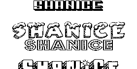 Coloriage Shanice