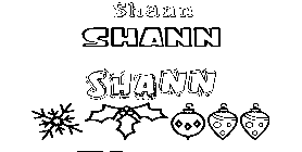 Coloriage Shann