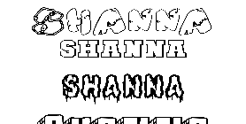 Coloriage Shanna
