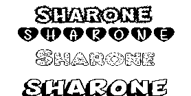 Coloriage Sharone