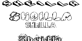 Coloriage Sheilla