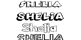 Coloriage Shelia