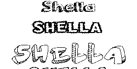 Coloriage Shella