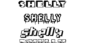 Coloriage Shelly