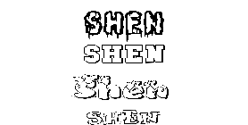 Coloriage Shen