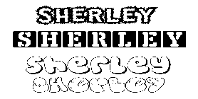 Coloriage Sherley