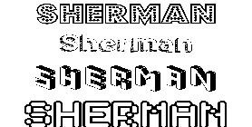 Coloriage Sherman