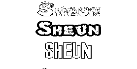 Coloriage Sheun