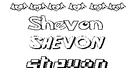 Coloriage Shevon