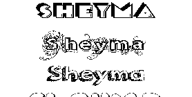Coloriage Sheyma