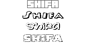 Coloriage Shifa