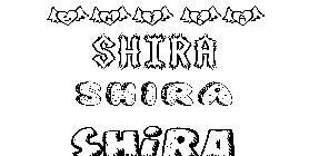 Coloriage Shira