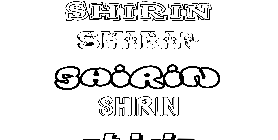 Coloriage Shirin