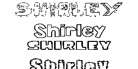 Coloriage Shirley