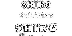 Coloriage Shiro