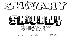 Coloriage Shivany
