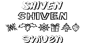 Coloriage Shiven