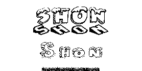 Coloriage Shon