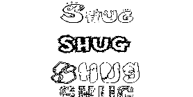 Coloriage Shug