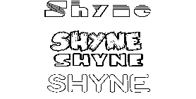Coloriage Shyne