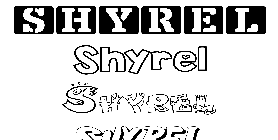 Coloriage Shyrel