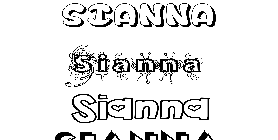 Coloriage Sianna