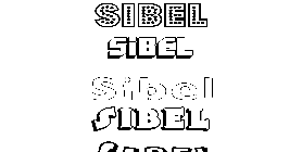 Coloriage Sibel