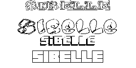 Coloriage Sibelle