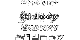 Coloriage Sidney