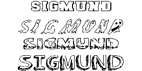 Coloriage Sigmund