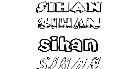 Coloriage Sihan