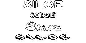 Coloriage Siloe