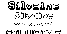 Coloriage Silvaine