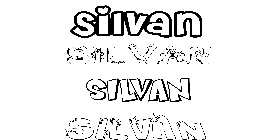 Coloriage Silvan