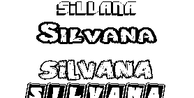 Coloriage Silvana