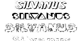 Coloriage Silvanus