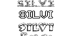 Coloriage Silvi