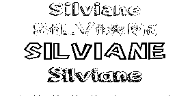 Coloriage Silviane