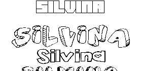 Coloriage Silvina