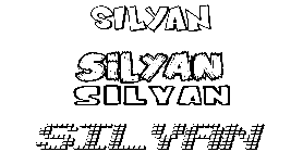 Coloriage Silyan