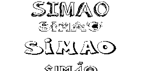 Coloriage Simão