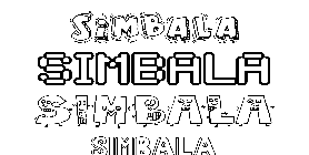Coloriage Simbala