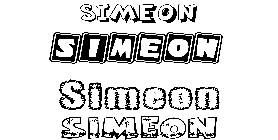 Coloriage Simeon