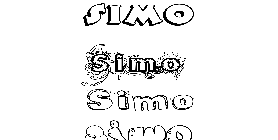 Coloriage Simo