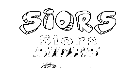 Coloriage Siors