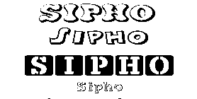 Coloriage Sipho