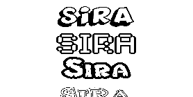 Coloriage Sira