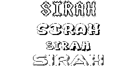 Coloriage Sirah