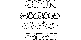 Coloriage Sirin